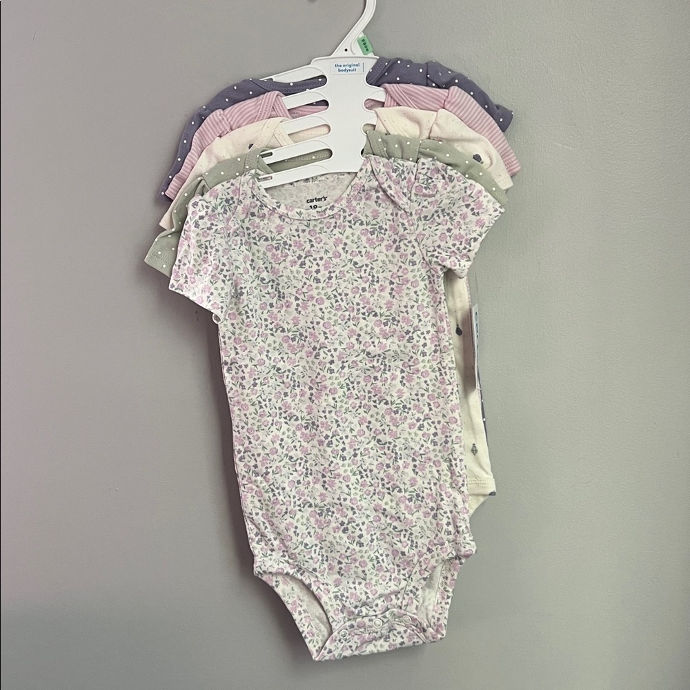 Floral Baby Onesie Set